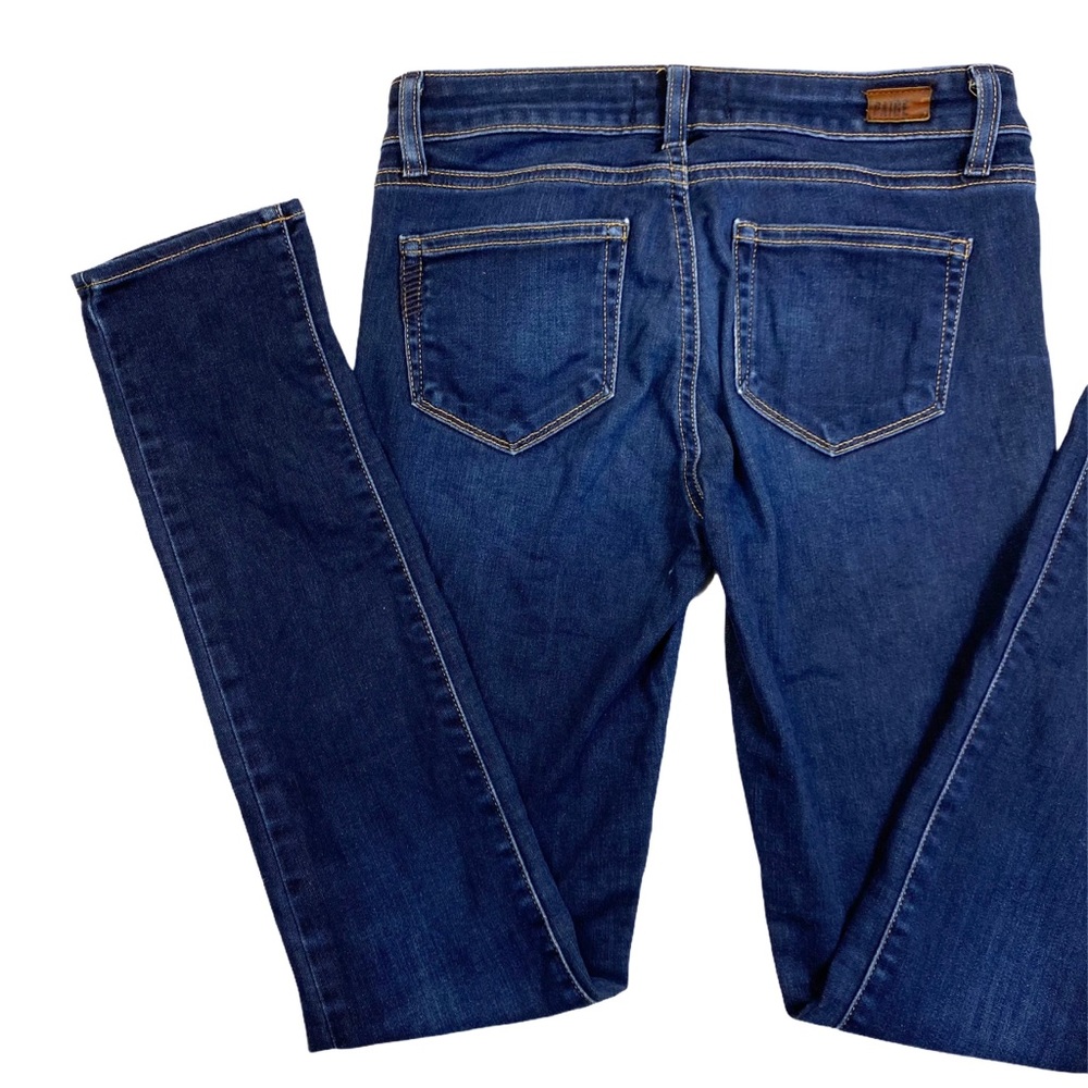 ♦️SOLD♦️PAIGE Skyline Skinny Jeans Surface Wash - Picture 10 of 13